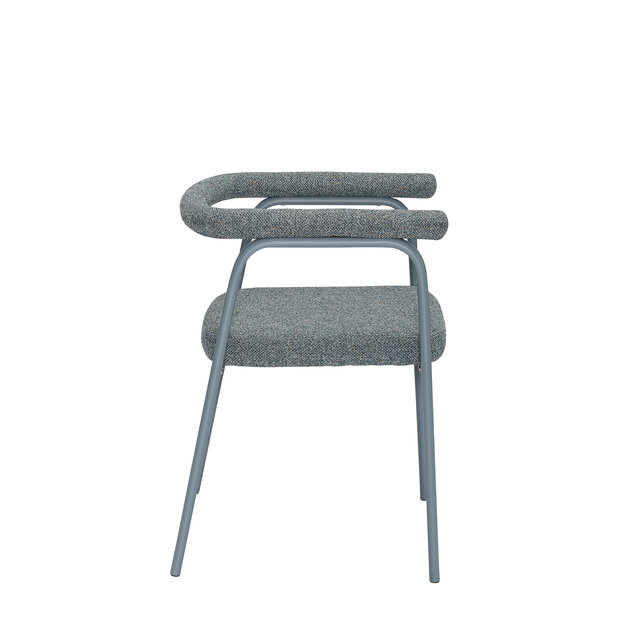 Hubsch Ecto stoel grijs - 391901