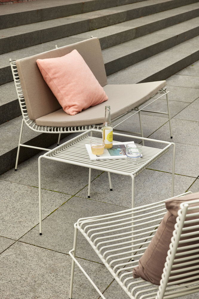 Hubsch Stringkudde dubbelbeige - 141908 Hubsch Stringkudde dubbelbeige - 141908