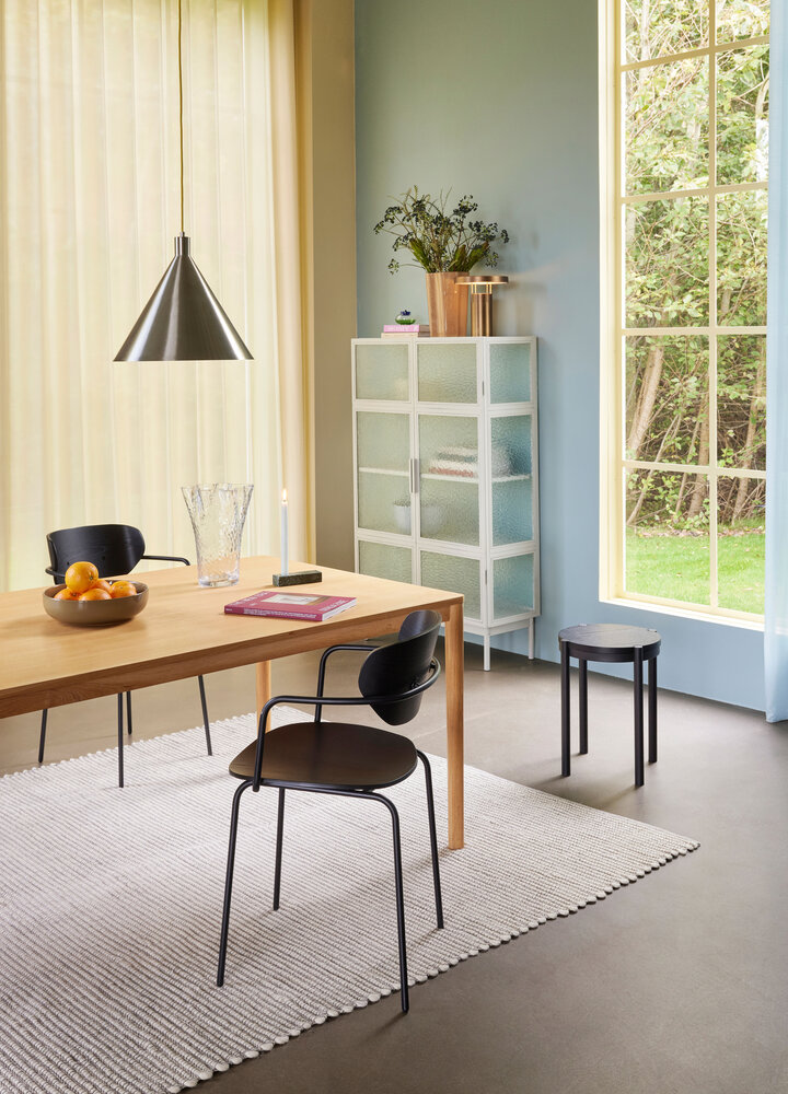 Hubsch Chaise arquée noire - 141906 Hubsch Chaise arquée noire - 141906