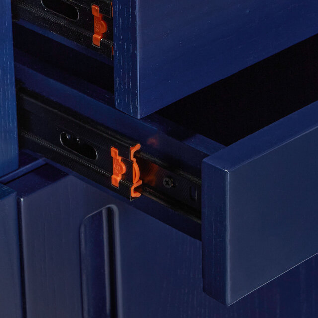 Hubsch Study kast donkerblauw - 021929