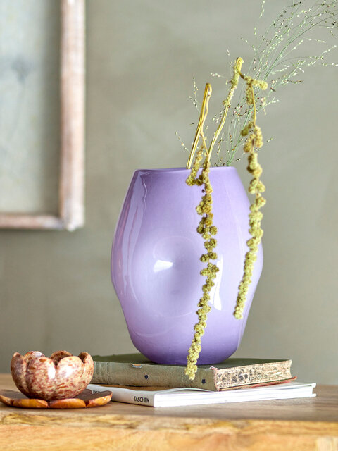Bloomingville Lilac vase - 82060655 Bloomingville Lilac vase - 82060655