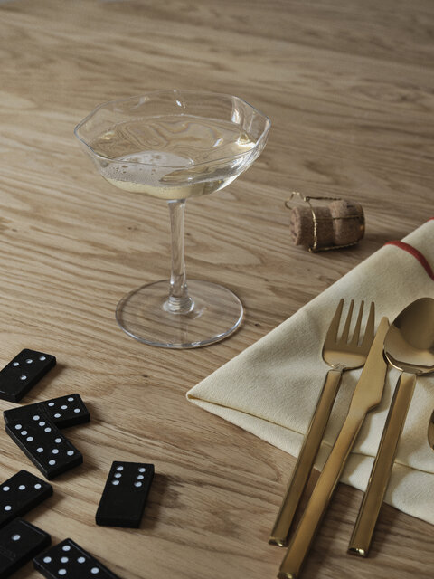 Broste Copenhagen Limfjord champagneglas set med 12 delar - 14496273