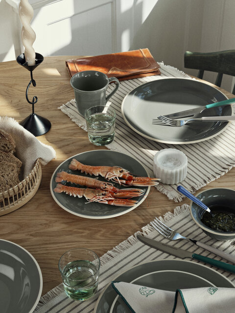 Broste Copenhagen Taverna deep plates set of 4 - 52000007