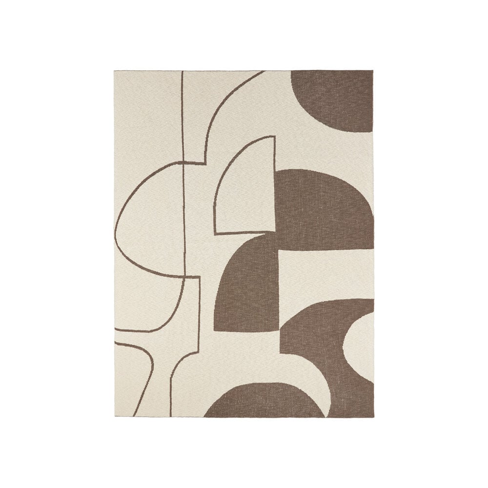 Broste Copenhagen Plaid Maren marrone/beige - 71010005