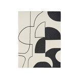 Broste Copenhagen Plaid Maren noir/beige - 71010006 Broste Copenhagen Plaid Maren noir/beige - 71010006