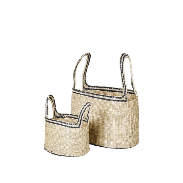 Broste Copenhagen Lykke manden zwart set van 2 stuks - 14420267
