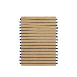 Broste Copenhagen Ezra matta natur/svart 140x200cm - 71110389