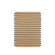 Broste Copenhagen Ezra rug natural/black 140x200cm - 71110389 Broste Copenhagen Ezra rug natural/black 140x200cm - 71110389