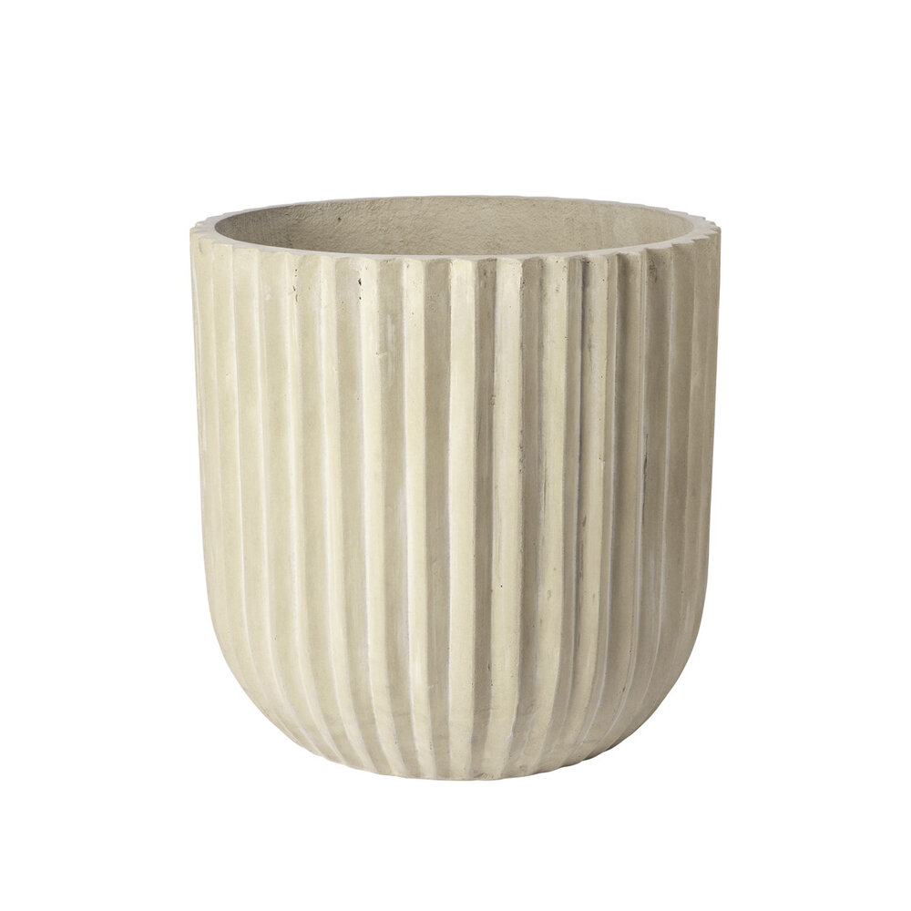 Broste Copenhagen Pot de fleur en fibre - 14469062 Broste Copenhagen Pot de fleur en fibre - 14469062