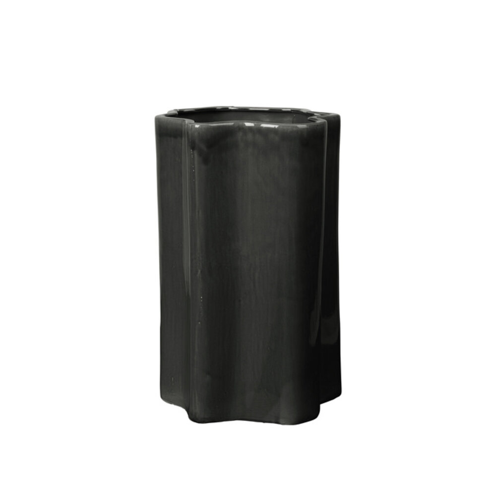 Broste Copenhagen Sonja plantenbak donkergroen 55cm - 14445429 Broste Copenhagen Sonja plantenbak donkergroen 55cm - 14445429