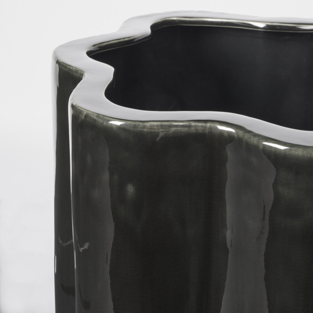 Broste Copenhagen Sonja planter dark green 55cm - 14445429 Broste Copenhagen Sonja planter dark green 55cm - 14445429