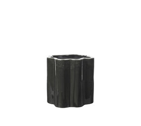 Broste Copenhagen Sonja planter dark green 36cm Broste Copenhagen Sonja planter dark green 36cm