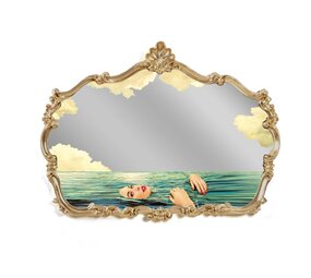 Seletti Barocker Seagirl-Spiegel