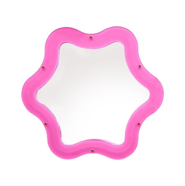 Seletti Petit miroir fleur supercourbé - 17164