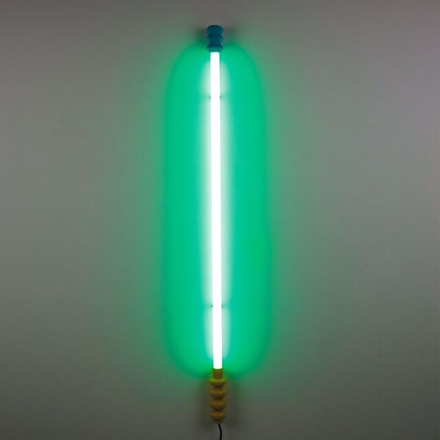 Seletti Superlinea lampa grön - 06946