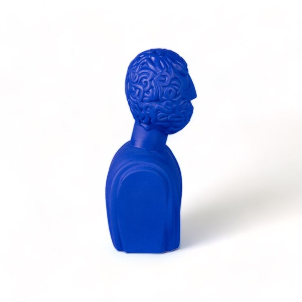 Seletti Magna graecia terracotta bust man object blauw - 11512B