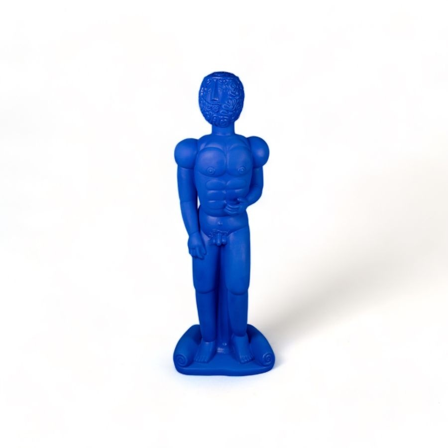 Seletti Magna Graecia Terrakotta-Bronzo-Objekt blau – 11520B