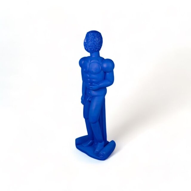 Seletti Magna Grecia terracotta bronzo oggetto blu - 11520B