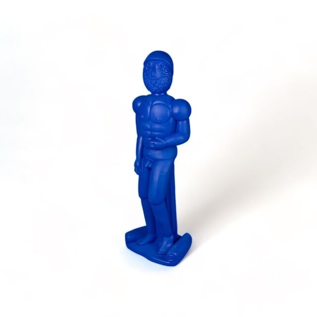 Seletti Magna graecia terracotta bronzo hjälm blå - 11521B