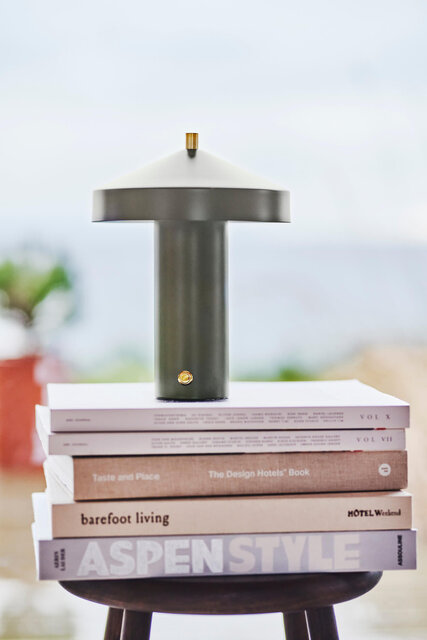 OYOY Hatto lamp olive - L301075