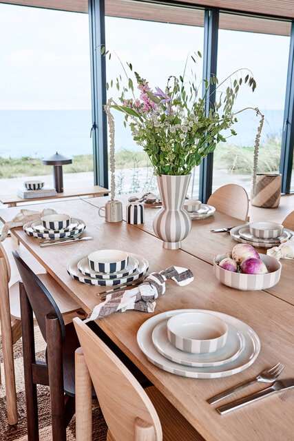 OYOY Toppu vase rund ler - L301174 OYOY Toppu vase rund ler - L301174