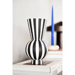 OYOY Toppu vase round white/black - L301173