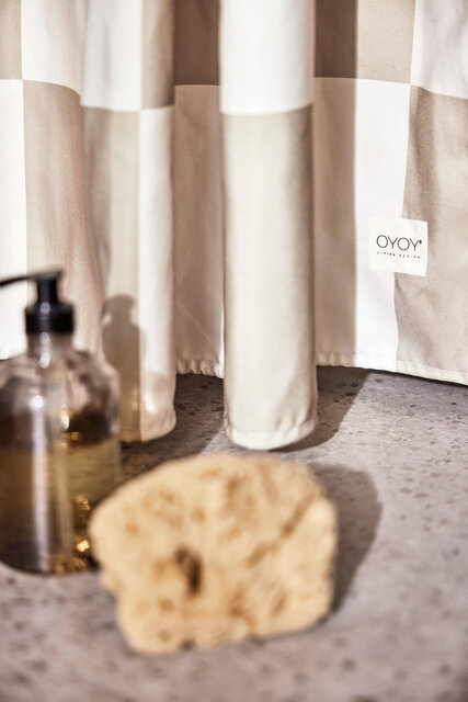 OYOY Chess shower curtain - L301086 OYOY Chess shower curtain - L301086