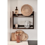 OYOY Lojo wall rack brown - L301047 OYOY Lojo wall rack brown - L301047