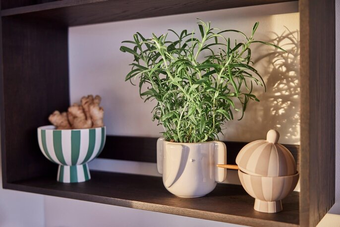 OYOY Appendiabiti da parete Lojo marrone - L301047