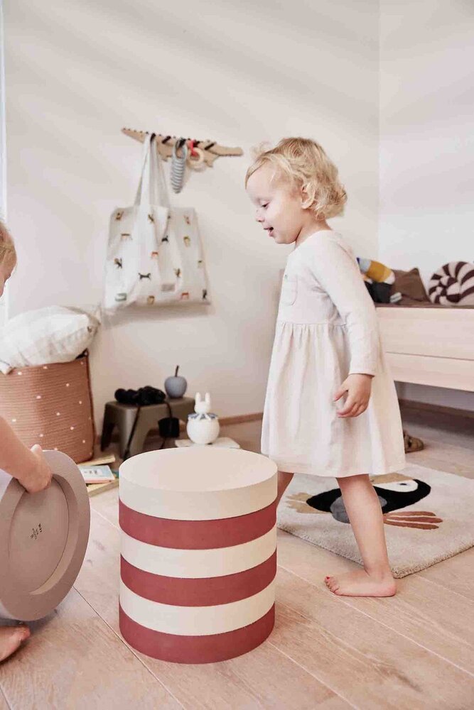 OYOY Dot kurve karamel sæt af 2 - L301040