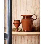 Nordal Copa de vino Capparis marrón juego de 4 piezas - 9210