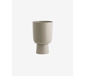 Nordal Galoa blomsterpotte M beige