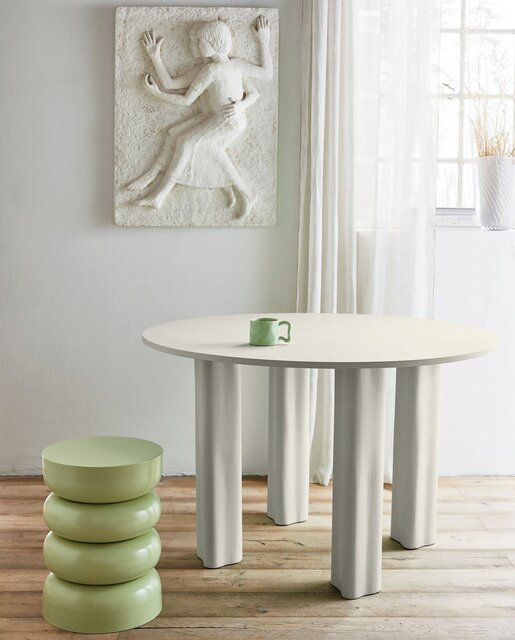 Nordal Table à manger Envo beige - 6972 Nordal Table à manger Envo beige - 6972