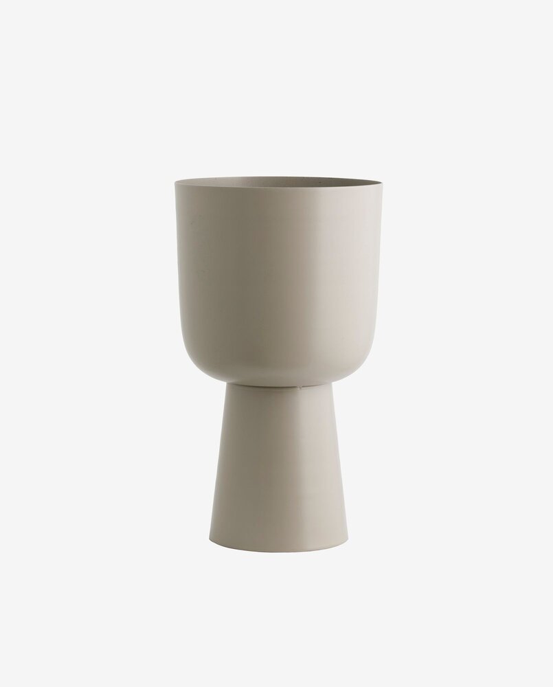 Nordal Galoa flower pot L beige - 8827 Nordal Galoa flower pot L beige - 8827