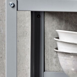 House Doctor Use estante de pared S gris claro - 208580702