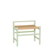 Hubsch Heritage bench small light green - 882013 Hubsch Heritage bench small light green - 882013