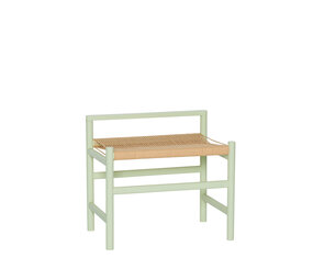 Hubsch Panca Heritage piccola verde chiaro