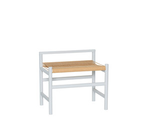 Hubsch Heritage bankje small lichtgrijs Hubsch Heritage bankje small lichtgrijs