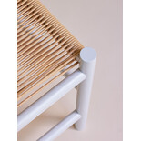 Hubsch Heritage bench small light gray Hubsch Heritage bench small light gray