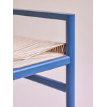 Hubsch Heritage bench small petrol - 882015 Hubsch Heritage bench small petrol - 882015