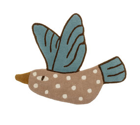 Bloomingville Mini Blue Jay rug