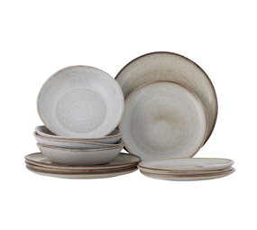 Bloomingville Sandrine servisset om 12 delar Bloomingville Sandrine servisset om 12 delar
