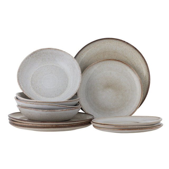 Bloomingville Sandrine servis set med 12 delar - 82068304