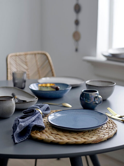Bloomingville Sandrine Geschirrset 12-teilig blau - 82068305