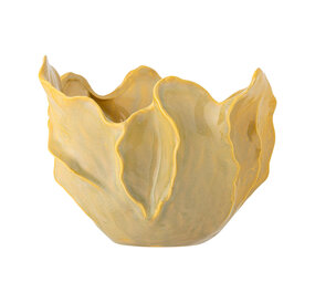 Bloomingville Bastien vase yellow