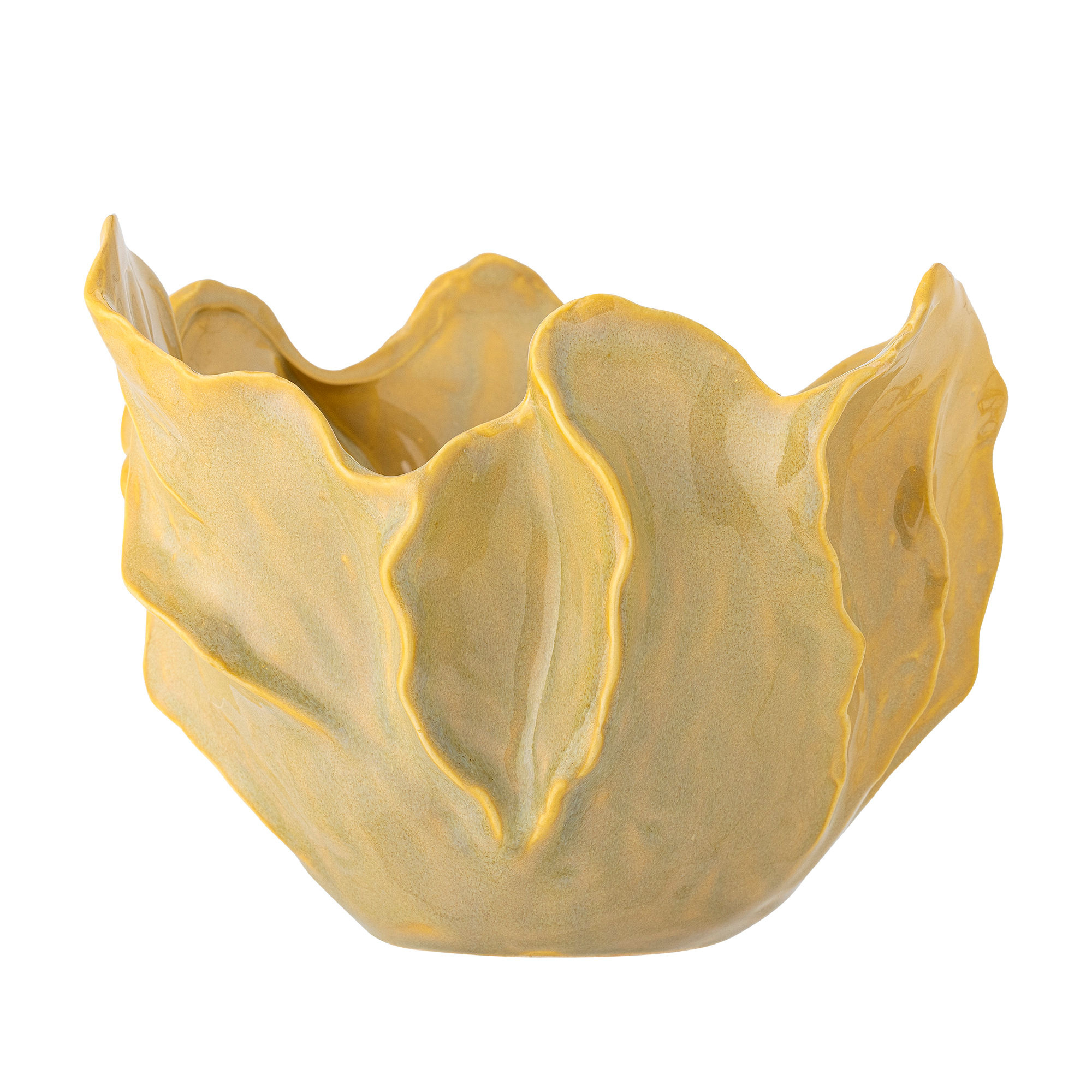 Bloomingville Vase Bastien jaune - 82061354