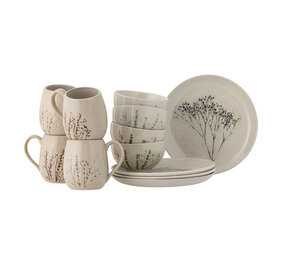 Bloomingville Bea ontbijt servies set van 12 stuks