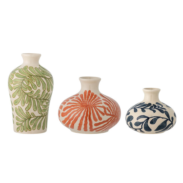 Bloomingville Fauni vazen set van 3 stuks - 82061394