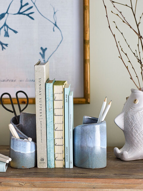 Bloomingville Meliad boekensteun set van 2 stuks - 82062362