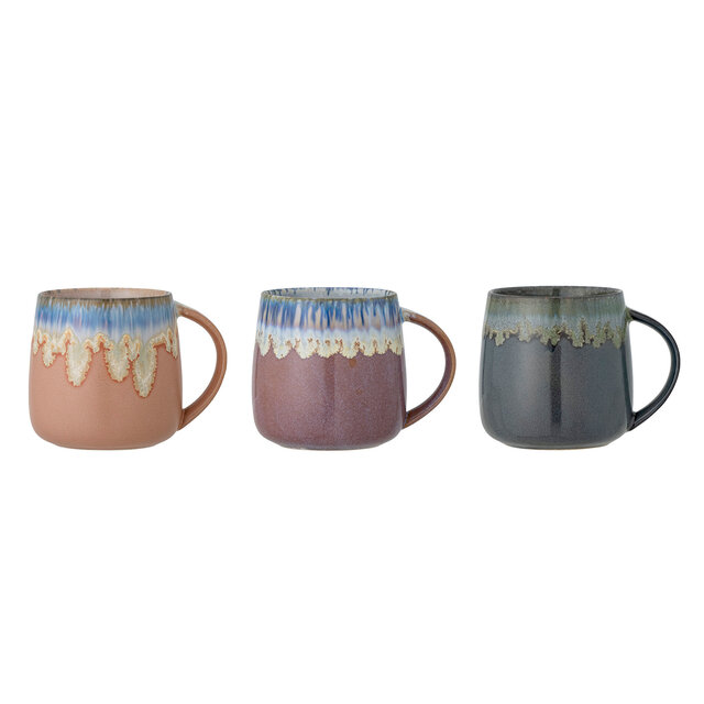 Bloomingville Cloe mugs set of 3 pieces - 82049300 Bloomingville Cloe mugs set of 3 pieces - 82049300